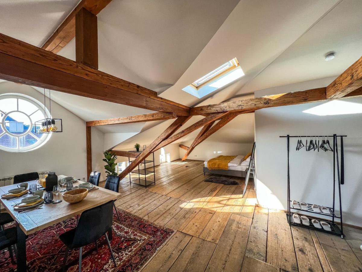 Loft-Wohnung Im Herzen Von Prien - 100M2 - Smarttv Eksteriør bilde