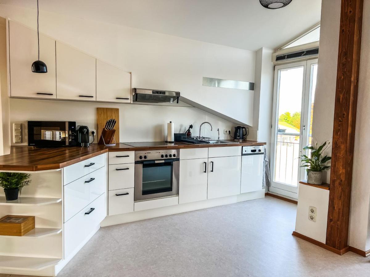Loft-Wohnung Im Herzen Von Prien - 100M2 - Smarttv Eksteriør bilde